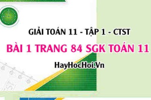 Giải bài 1 trang 84 Toán 11 Chân trời sáng tạo: Tính liên tục của hàm số